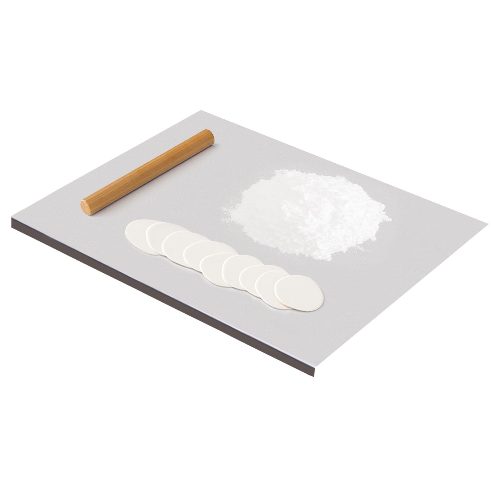 Large Cutting Boards, Stainless Steel Cutting Board Kitchen, Non-Slip “L” Shape Pastry Board, Cutting Mats, Stainless Steel Chopping Board, Metal Cutting Board (Size: 60X40cm)