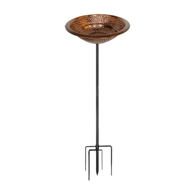 Baño para pájaros, comedero para pájaros, bebedero de pie, placa decorativa, fácil instalación, baño para pájaros para jardín, comedero para pájaros