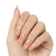 thumbnail image 6 of KISS Gel Fantasy Allure Allure Press on Nails, Be Here Now, Beige, Medium Coffin, 28 Count, 6 of 11