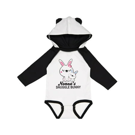 

Inktastic Nonnas Snuggle Bunny Easter Gift Baby Boy Long Sleeve Bodysuit