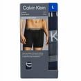 thumbnail image 2 of Calvin Klein Men's Microfiber Boxer Briefs 3 Pack (Navy/Gray/Blue, M), 2 of 2