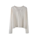 thumbnail image 2 of Hilenly Womens Cardigan Long Sleeve Casual Soft Cardigans Lightweight Button Down Knit Sweaters, 2 of 6