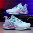 thumbnail image 2 of Win s Way Women's Low Top Mesh Training Sneakers, Basketball Style Athletic Walking Shoes with Arch Support, 2 of 4