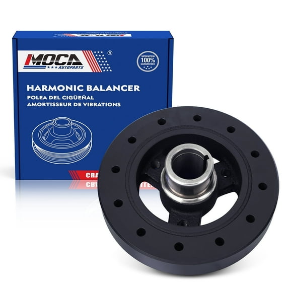 MOCA AUTOPARTS 594-012 Engine Harmonic Balancer Fit for 1988-1995 Chevrolet GMC C1500 C2500 K1500 K2500 5.0L & 1985-1992 Pontiac Firebird 5.0L