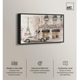 thumbnail image 2 of Shopping Spree Trip Paris Canvas Fashion Art Prints by Art Remedy, Black Frame, 24" x 16", 2 of 7