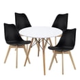 thumbnail image 1 of Set de 4 Sillas y Comedor Mundo In  Set de 4 sillas Frankfurt y Mesa Redonda de 80 Cm, 1 of 7