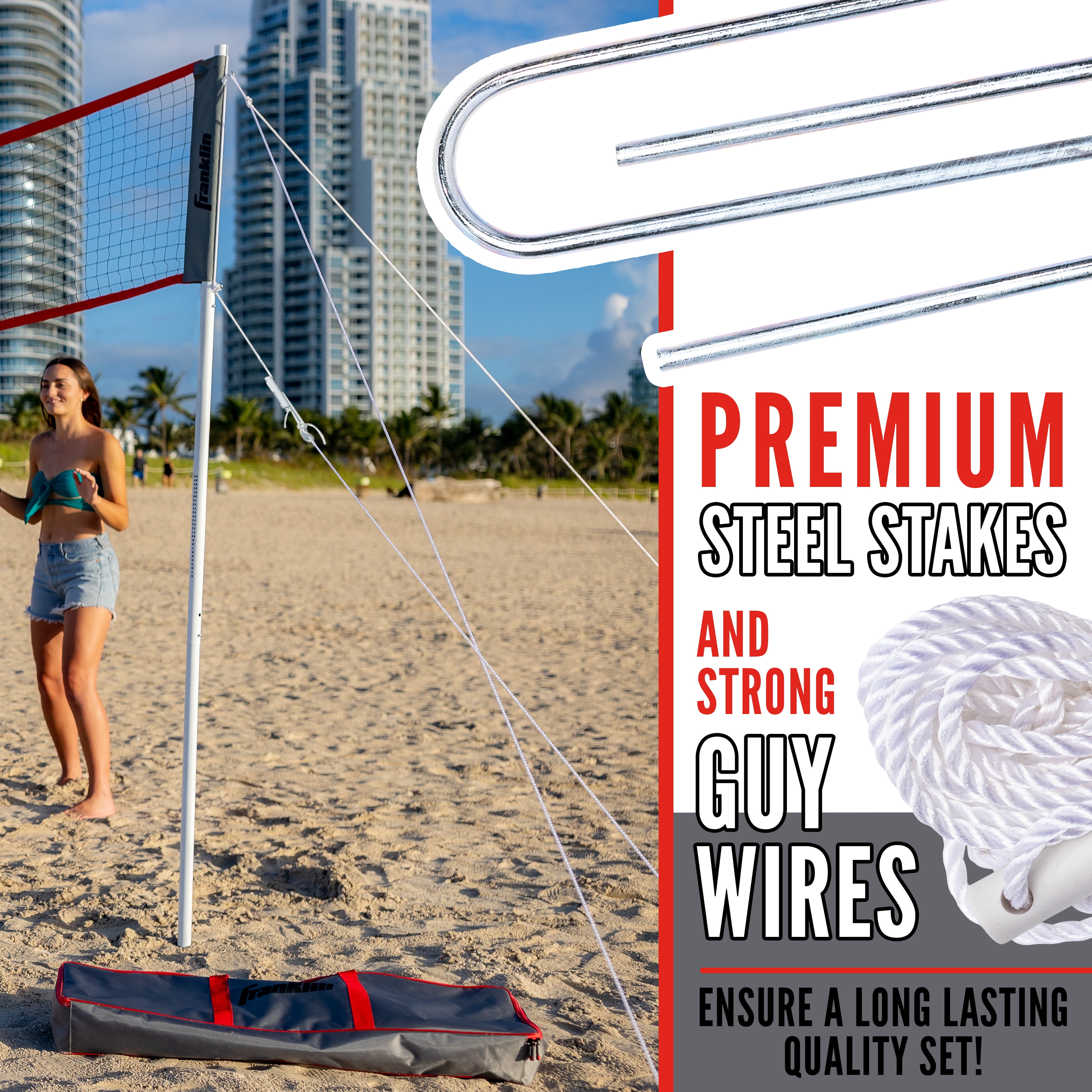 Franklin Sports Elite Volleyball Set