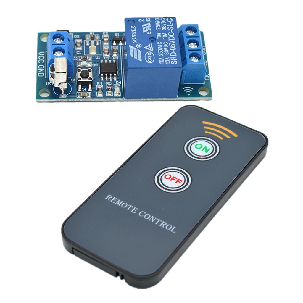 Módulo de control remoto infrarrojo 5V 12V 24V 10A Macarena | Walmart ...