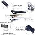 thumbnail image 3 of 5 Pcs Tie Clips for Men Tie Bar Clip Set for Regular Ties Necktie Wedding Business Tie Pin Clips, 3 of 5