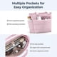 thumbnail image 5 of Lightweight Puffy Tote Bag, Tote Bag For Women With Compartments Shoulder Bag-good, 5 of 5