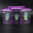 thumbnail image 4 of Pecera De Luz Ajustable, Acuario Pequeño, Escritorio Para Betta Con Luz LED Peces Pequeños Con Válvula De Cambio De Agua Ccdes Otros, 4 of 8