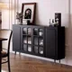 thumbnail image 3 of Muebles de mediados de siglo, vitrina, cómoda, escaparate, gabinetes para sala de estar, tienda Vintage, almacenamiento multifunción abierto, 3 of 4