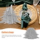 thumbnail image 4 of GOOHOCHY Juego de 4 tenedores para cortar el árbol de Navidad, bolsa para vajilla navideña, funda práctica para la mesa, 4 of 7