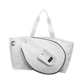thumbnail image 2 of Bolsa deportiva de tenis, bolsa de bádminton, gran capacidad, práctica, fácil de limpiar, para viajes, compacta, profesional, elegante, para hombres y blanco, 2 of 8