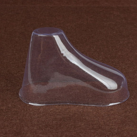 FUTUREORYY Infant Shoe Display Clear Design Baby Shoes Socks Display Stands 20Pairs 3.9X1.7In