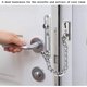 thumbnail image 2 of Security Chain,304 Stainless Steel Door Chain,door Chain Lock With Screws,brushed Chrome Silver, 2 of 5