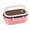Pink, variant on Microwave Safe Leak Proof Bento Box with Dividers 1200ml Plastic Food Storage Container for Lunch On The Go