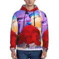 thumbnail image 2 of Lsque inside out 2 Pattern Casual Men's Hoodie,Hooded Sweatshirt with Kangaroo Pocket,Pullover Hoodie-4X-Large, 2 of 8