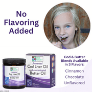 Green Pasture Fermented Cod Liver Oil & Concentrated Butter Oil Gel - Unflavored 6.4 fl. oz.