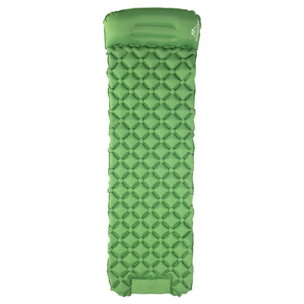 Colchón Inflable Impermeable para Acampar Al Aire Libre Senderismo () Verde