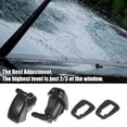 thumbnail image 4 of 3 Pcs Front Windshield Wiper Washer Nozzle Spray Jet Kit 85381-30020 85381-12050 for Toyota Corolla 1992-1996, 4 of 6