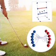 thumbnail image 2 of fastboy 6Pcs Ladder Toss Game Ladder Ball Outdoor Lawn Yard Beach Game Golf Balls Red and Blue, 2 of 5