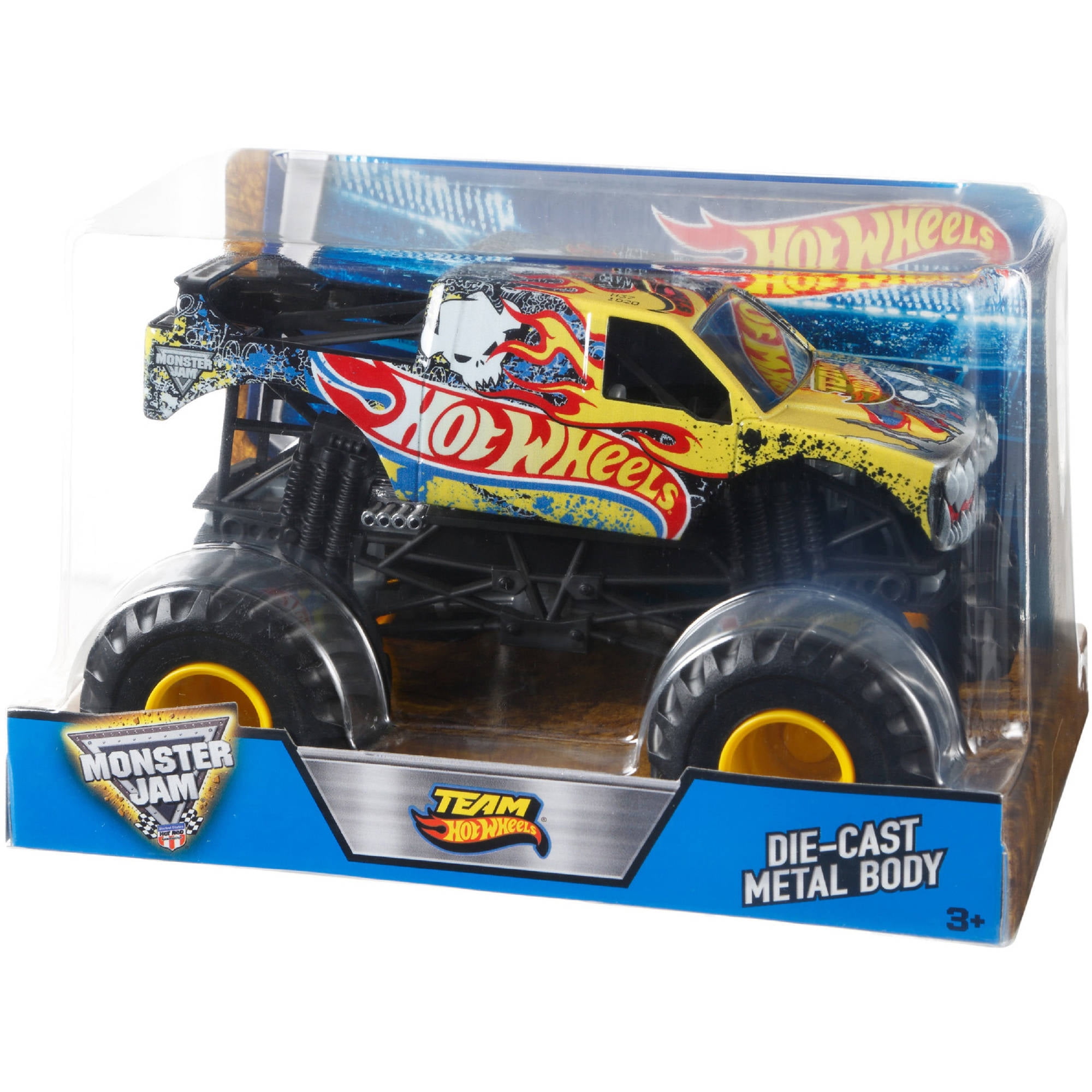 team hot wheels monster truck