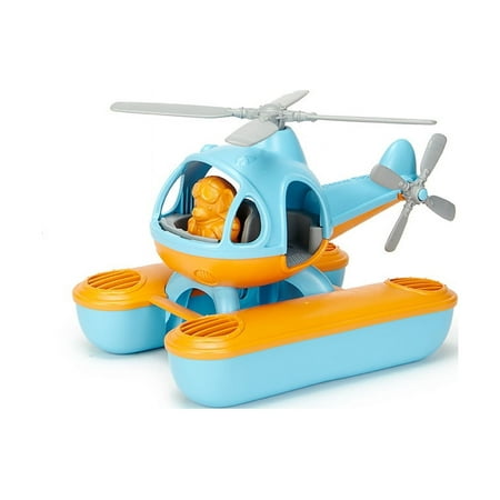 Green Toys Seacopter Helicopter Vehicle Playset (2 Pieces)