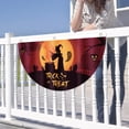 thumbnail image 2 of Halloween Decorations Outdoor Yard Fence Props Fence Pendant Fan Flag Hanging Decoration, 2 of 3