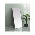 thumbnail image 3 of Metal Frame Rectangle Full Length Mirror 30x60 Inch in Silver, 3 of 10