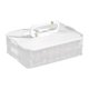 thumbnail image 1 of Recipiente para albóndigas, caja para conservar alimentos, multiusos para fiestas, barbacoas y fideos. Blanco 2 capas, 1 of 9