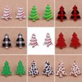 thumbnail image 2 of EOEMY Women'S Acrylic Christmas Tree Earrings Ear Stud Charm Jewelry Xmas Wholesale-#3, 2 of 9