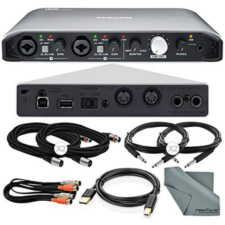 Tascam iXR USB Audio Recording Interface for iPad MacOS And Windows with 2X
