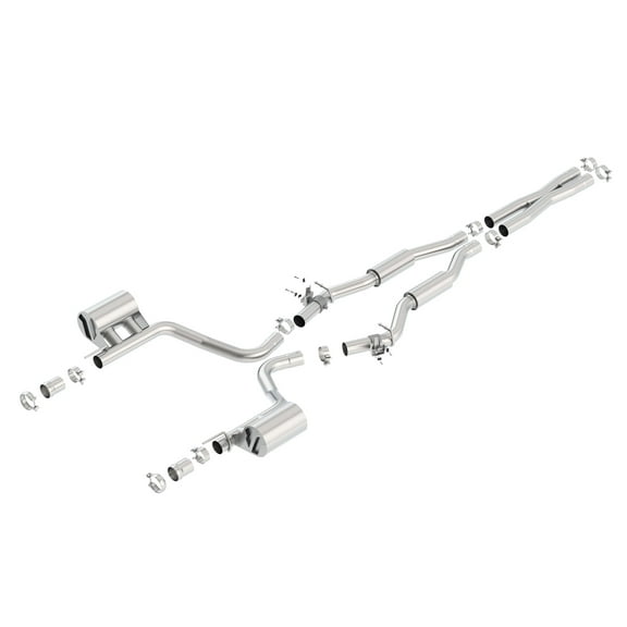 S-Type Cat-Backxe2x84xa2 Exhaust System Fits select: 2015-2022 DODGE CHALLENGER