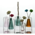 thumbnail image 3 of HUGFEGWE Empty Glass Reed Diffuser Bottle Refillable Aromatherapy Jars 1pc Glass Bud Vase Fragrance Accessories for Essential Oils, Small Flower Vase Table Centerpieces for Wedding Home Decor (Small), 3 of 7