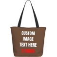 thumbnail image 1 of Custom Tote Bag With Logo Photo, Custom Bag, Personalized Shopping Bags Reusable Grocery Bags Bulk For Work Travel Gifts, 1 of 8