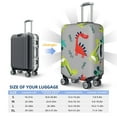 thumbnail image 6 of Haiem Cute Dinosaur Luggage Cover,Durable, Washable Suitcase Protector With Anti-Scratch Technology - Keep Your Luggage Looking New X-Large, 6 of 9