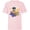 Soft Pink, variant on Disney 100 Stitch in Costume Rajah Aladdin a Whole New World - Short Sleeve T-Shirt for Kids - Customized-Athletic Heather