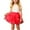 Red, variant on Gbsyewxs Girls Dress Tutu Tulle Princess Girls Skirt Sleeveless Sequin Solid Color Dance Party Girls Cloths Beige Size 2-3 Years