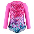 thumbnail image 1 of Traje de baño para niños, traje de baño para bebés de manga larga, traje de baño de una pieza con protección solar para niños y niñas, 1 of 6