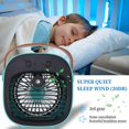 thumbnail image 4 of Ventilador de refrigeración por agua portátil para oficina (azul), 4 of 5