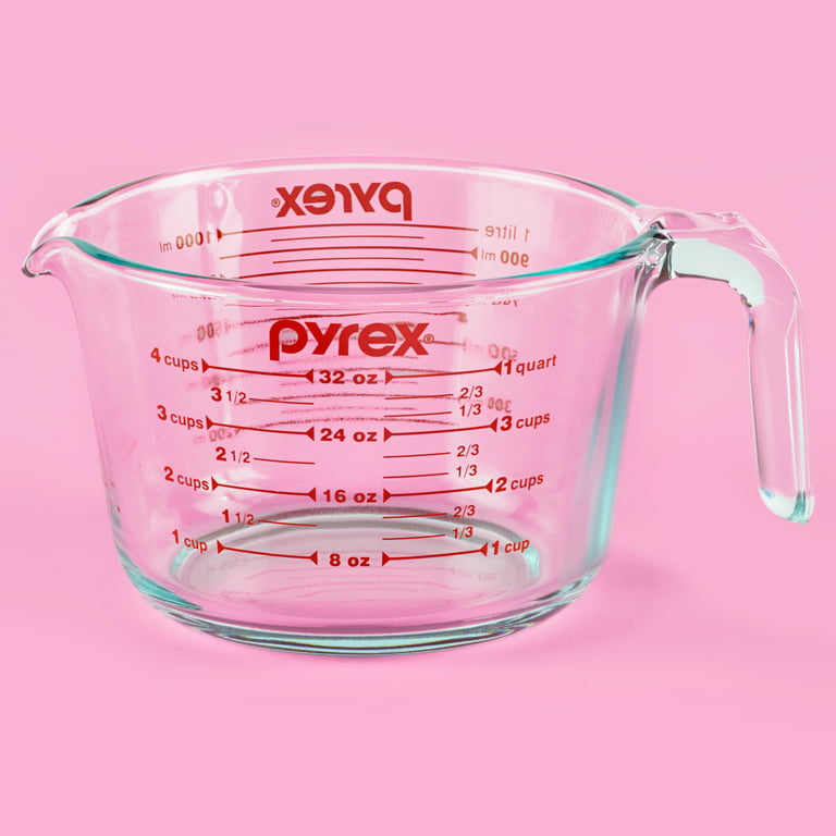 Pyrex 3-piece Glass Measuring Cup Set 