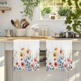 thumbnail image 4 of Spring Floral Kitchen Towels Set of 1, Watercolor Elegant Summer Botanical Absorbent Dish Towels for Kitchen, Microfiber Hand Towel, Quick Drying Tea Towel for Cleaning Decorative Dishcloths, 4 of 7
