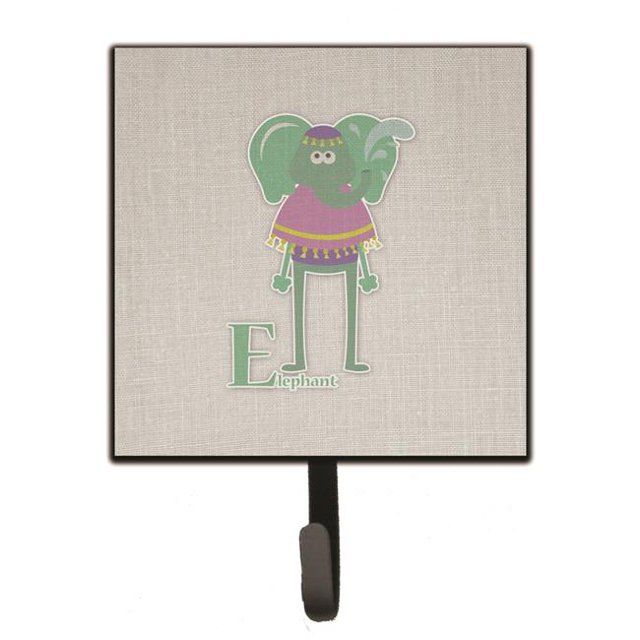 Carolines Treasures BB5730SH4 Alphabet E For Elephant Leash or Key Holder