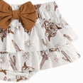 thumbnail image 7 of CAUYDY Baby Girl Clothes Set Preemie Girls Short Sleeved Bodysuit Infant Fall Winter Romper Newborn Going Home Outfit 0 3 6 9 12 18 24 Months Sizes 3-6 Months,Brown, 7 of 7