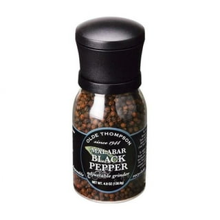 Olde Thompson Dover Pepper Mill & Salt Shaker, 7.5 inch, Walnut