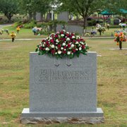 Sympathy Silks Cemetery Saddle 10 Silk Beauty and Cream Garden Mums
