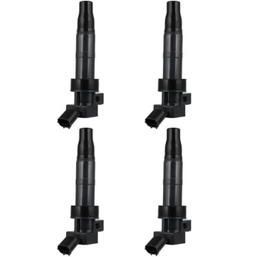 ECCPP ignition coil coils 4 pcs UF647 ,for Kia for Sportage 2.4L/2.0L 2011-2016,for K900 5.0L 2015-2017,for Santa Fe Sport 2.4L/2.0L 2013-2016,for Genesis/Equus 5.0L 2012-2016 UF647 GN10568 C-856