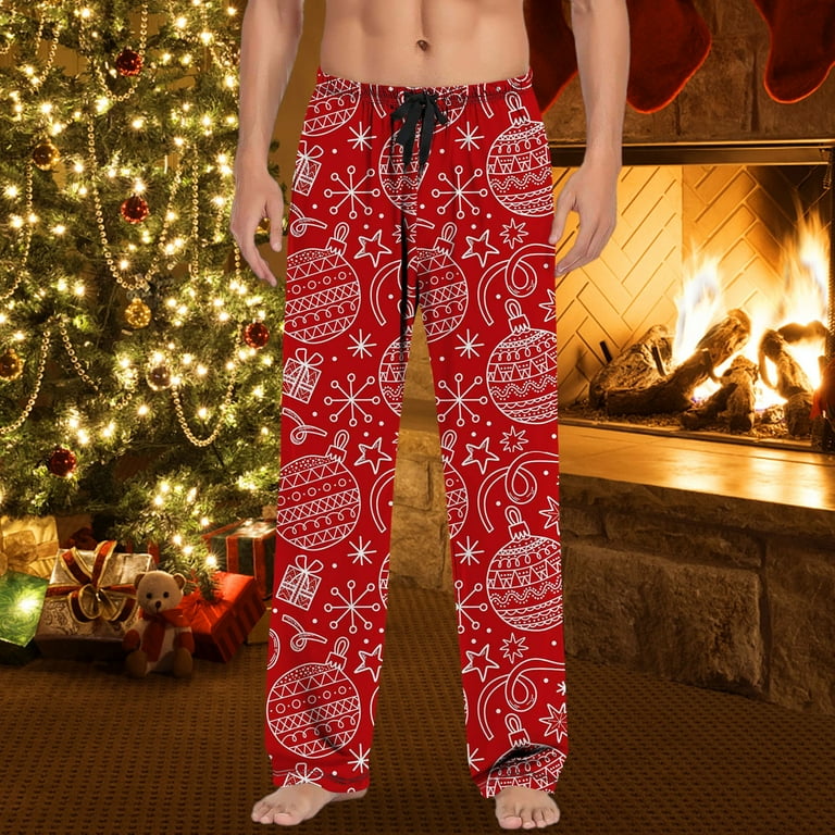 Christmas Mens Pajama Bottoms Mens A Christmas Story Pajama Pants