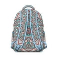 thumbnail image 4 of Sacred Symbolic Mandala Students Backpack Fashion Backpack with Vintage Traditional Mandala and Abstract Ornamental Pattern, Comfortable and Durable for School, 4 of 5